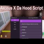 ARCEUS X DA HOOD SCRIPT